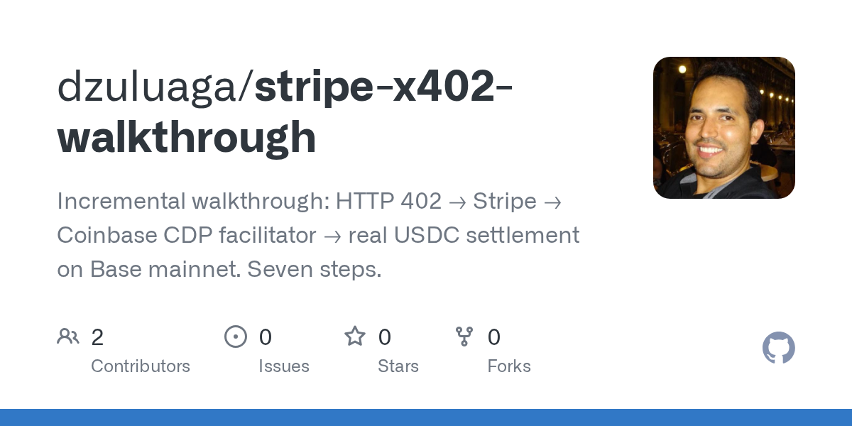 Stripe × x402 walkthrough
